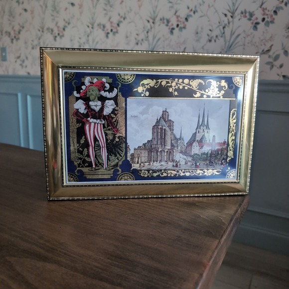 Lambertz Other - Vintage 1998 Henry Lambertz German Cookie Tin Large Hinged Scenic Storage Box